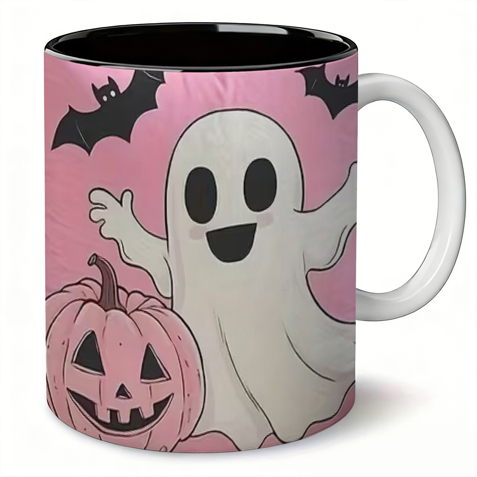 ハロウィンをテーマにしたセラミック製コーヒーマグカップ（両面 - Home Decor Theme のレビューと価格