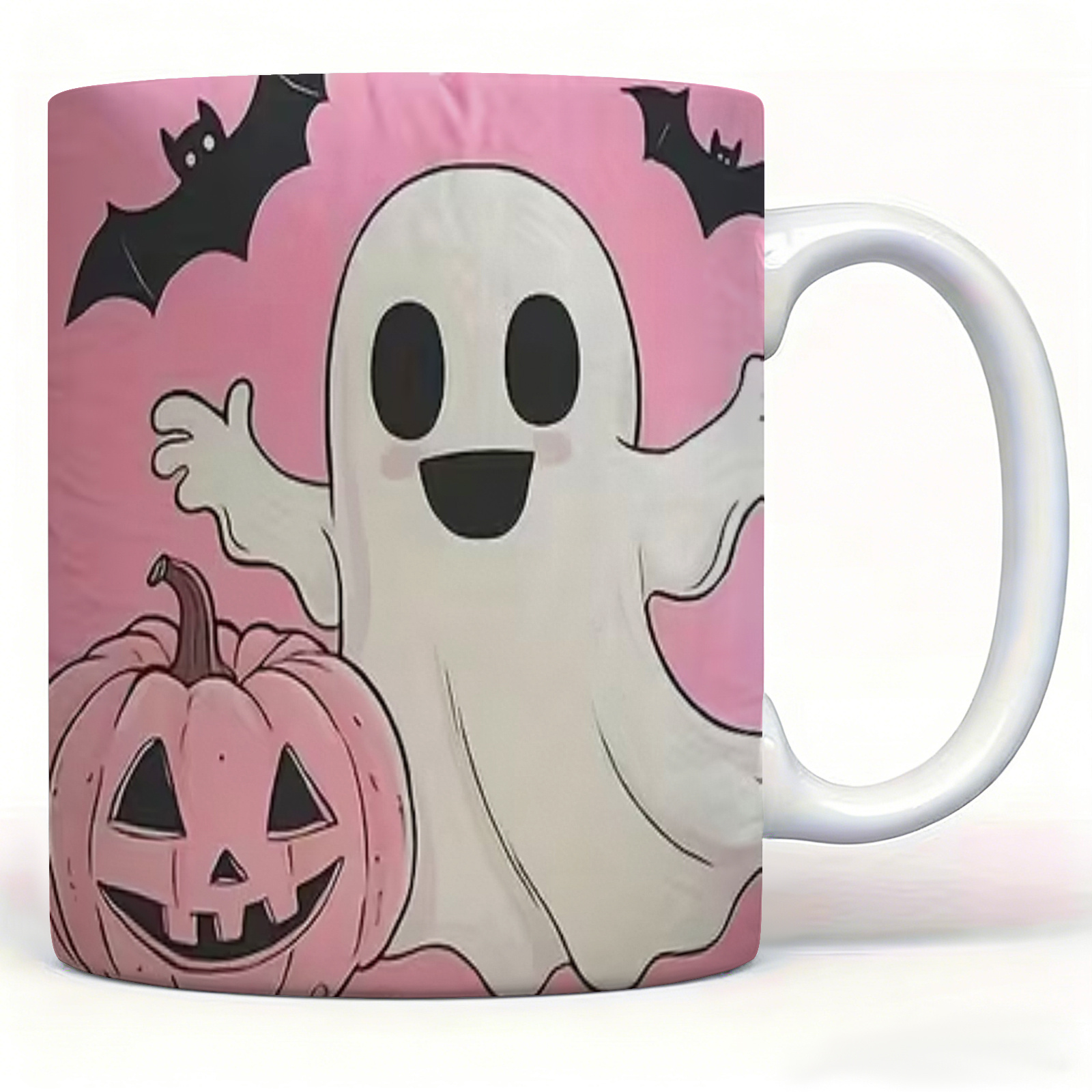 ハロウィンをテーマにしたセラミック製コーヒーマグカップ（両面 - Home Decor Theme のレビューと価格