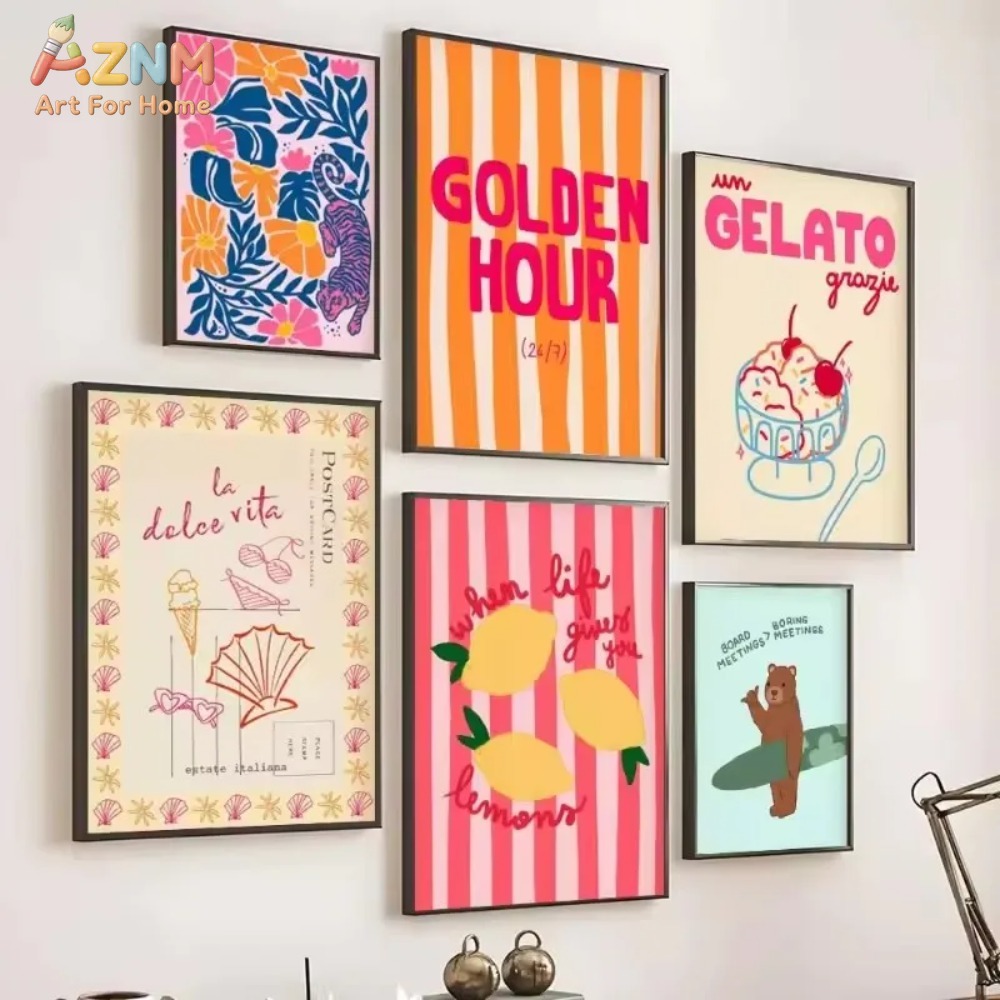AZNM カラフルなサマーレモンロブスターシーフードカクテル - Home Decor Y2K のレビューと価格