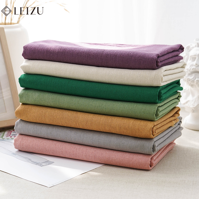 0.5/1/2 ヤード無地コットンリネン生地カラフルなパッチ - Linen Table Runner のレビューと価格
