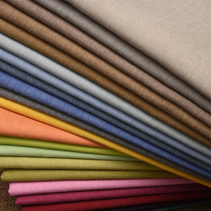 厚みのあるコットンリネン生地、メートルによる室内装飾ソファカ - Linen Table Runner のレビューと価格